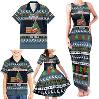 Sorry Kids Santa Is Social Distancing This Year Christmas Family Matching Tank Maxi Dress and Hawaiian Shirt Xmas Holiday Patterns - Wonder Print Shop