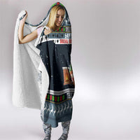 Sorry Kids Santa Is Social Distancing This Year Christmas Hooded Blanket Xmas Holiday Patterns - Wonder Print Shop