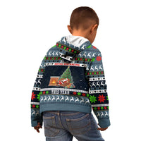 Sorry Kids Santa Is Social Distancing This Year Christmas Kid Hoodie Xmas Holiday Patterns - Wonder Print Shop