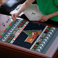 Sorry Kids Santa Is Social Distancing This Year Christmas Puzzle Xmas Holiday Patterns - Wonder Print Shop