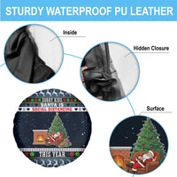 Sorry Kids Santa Is Social Distancing This Year Christmas Spare Tire Cover Xmas Holiday Patterns - Wonder Print Shop