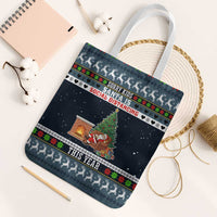 Sorry Kids Santa Is Social Distancing This Year Christmas Tote Bag Xmas Holiday Patterns - Wonder Print Shop