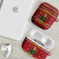 Spend Time With My Mastiff Christmas AirPods Case Xmas Holiday Patterns - Wonder Print Shop