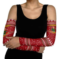 Spend Time With My Mastiff Christmas Arm Sleeves Xmas Holiday Patterns - Wonder Print Shop
