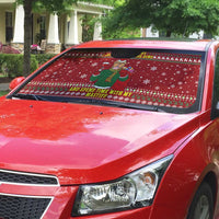 Spend Time With My Mastiff Christmas Auto Sun Shade Xmas Holiday Patterns - Wonder Print Shop