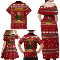 Spend Time With My Mastiff Christmas Family Matching Off Shoulder Maxi Dress and Hawaiian Shirt Xmas Holiday Patterns - Wonder Print Shop