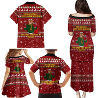 Spend Time With My Mastiff Christmas Family Matching Puletasi and Hawaiian Shirt Xmas Holiday Patterns - Wonder Print Shop