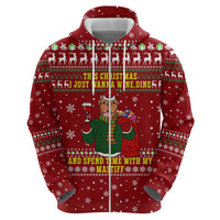 Spend Time With My Mastiff Christmas Hoodie Xmas Holiday Patterns - Wonder Print Shop