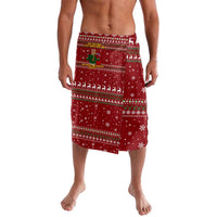 Spend Time With My Mastiff Christmas Lavalava Xmas Holiday Patterns - Wonder Print Shop