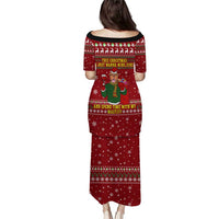 Spend Time With My Mastiff Christmas Puletasi Xmas Holiday Patterns - Wonder Print Shop