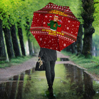 Spend Time With My Mastiff Christmas Umbrella Xmas Holiday Patterns - Wonder Print Shop