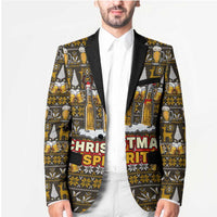 Spirit Beer Christmas Blazer Xmas Holiday Patterns - Wonder Print Shop