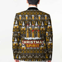 Spirit Beer Christmas Blazer Xmas Holiday Patterns - Wonder Print Shop
