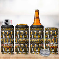 Spirit Beer Christmas 4 in 1 Can Cooler Tumbler Xmas Holiday Patterns - Wonder Print Shop
