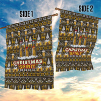 Spirit Beer Christmas Garden Flag Xmas Holiday Patterns - Wonder Print Shop
