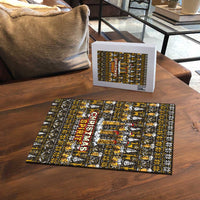 Spirit Beer Christmas Puzzle Xmas Holiday Patterns - Wonder Print Shop