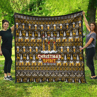 Spirit Beer Christmas Quilt Xmas Holiday Patterns - Wonder Print Shop