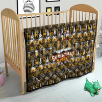 Spirit Beer Christmas Quilt Xmas Holiday Patterns - Wonder Print Shop