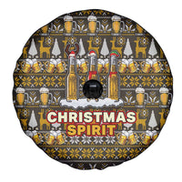 Spirit Beer Christmas Spare Tire Cover Xmas Holiday Patterns - Wonder Print Shop