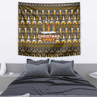 Spirit Beer Christmas Tapestry Xmas Holiday Patterns - Wonder Print Shop