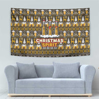 Spirit Beer Christmas Tapestry Xmas Holiday Patterns - Wonder Print Shop