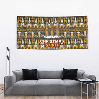 Spirit Beer Christmas Tapestry Xmas Holiday Patterns - Wonder Print Shop