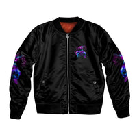 Don't Try To Figure Me Out Bomber Jacket - Wonder Print Shop