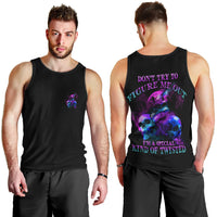 Don't Try To Figure Me Out Men Tank Top - Wonder Print Shop