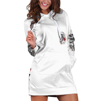 Assuming I Was Like Most Girls Skull Hoodie Dress - Wonder Print Shop