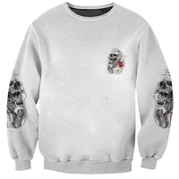 Assuming I Was Like Most Girls Skull Sweatshirt - Wonder Print Shop