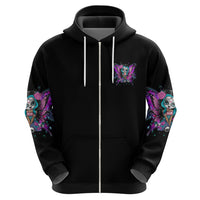 Karma Fairy Sugar Skull Hoodie - Wonder Print Shop