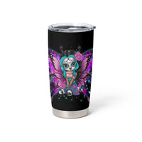 Karma Fairy Sugar Skull Tumbler Cup - Wonder Print Shop