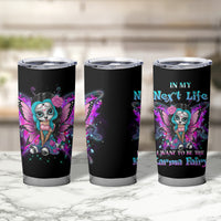 Karma Fairy Sugar Skull Tumbler Cup - Wonder Print Shop