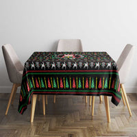 Gift For Merry Christmas Tablecloth with Santa Claus and Holiday Icons Pattern - Wonder Print Shop