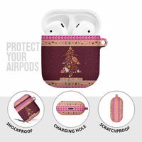 Christmas Cookie AirPods Case with Gingerbread Tree Candy Ornaments and Sweet Treat Pattern - Wonder Print Shop