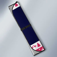 Flamingo I Am The Reason Santa Has A Naughty Christmas Auto Sun Shade Xmas Holiday Patterns - Wonder Print Shop