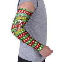 French Bulldog See You Eating Snacks Christmas Arm Sleeves Xmas Holiday Patterns - Wonder Print Shop