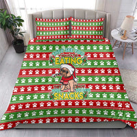 French Bulldog See You Eating Snacks Christmas Bedding Set Xmas Holiday Patterns - Wonder Print Shop