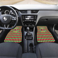 French Bulldog See You Eating Snacks Christmas Car Mats Xmas Holiday Patterns - Wonder Print Shop