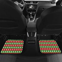 French Bulldog See You Eating Snacks Christmas Car Mats Xmas Holiday Patterns - Wonder Print Shop