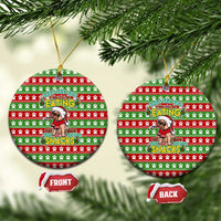 French Bulldog See You Eating Snacks Christmas Ceramic Ornament Xmas Holiday Patterns - Wonder Print Shop