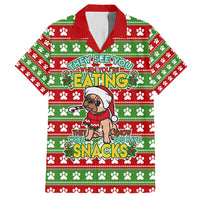 French Bulldog See You Eating Snacks Christmas Hawaiian Shirt Xmas Holiday Patterns - Wonder Print Shop
