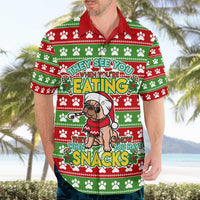 French Bulldog See You Eating Snacks Christmas Hawaiian Shirt Xmas Holiday Patterns - Wonder Print Shop