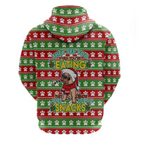 French Bulldog See You Eating Snacks Christmas Hoodie Xmas Holiday Patterns - Wonder Print Shop
