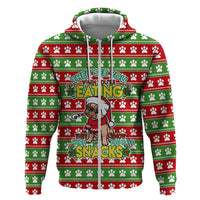 French Bulldog See You Eating Snacks Christmas Hoodie Xmas Holiday Patterns - Wonder Print Shop