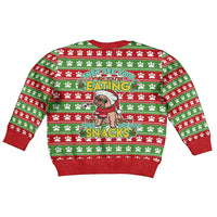 French Bulldog See You Eating Snacks Christmas Kid Ugly Christmas Sweater Xmas Holiday Patterns - Wonder Print Shop