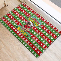 French Bulldog See You Eating Snacks Christmas Rubber Doormat Xmas Holiday Patterns - Wonder Print Shop