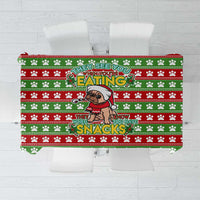 French Bulldog See You Eating Snacks Christmas Tablecloth Xmas Holiday Patterns - Wonder Print Shop