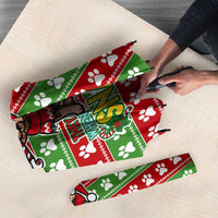 French Bulldog See You Eating Snacks Christmas Umbrella Xmas Holiday Patterns - Wonder Print Shop