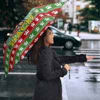 French Bulldog See You Eating Snacks Christmas Umbrella Xmas Holiday Patterns - Wonder Print Shop